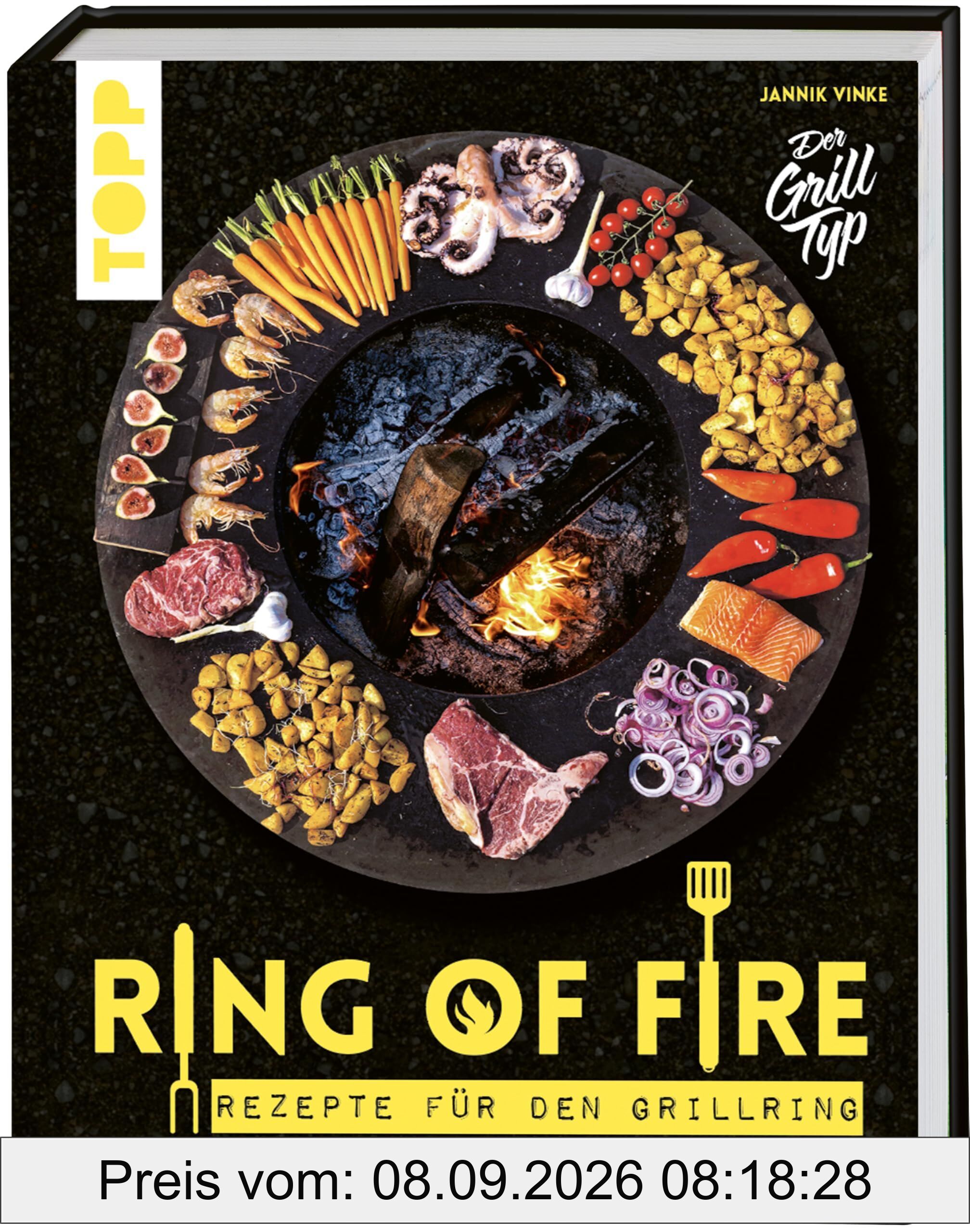 Ring of Fire. Rezepte für den Grillring. Fleisch, Burger & Vegetarisches - Empfohlen von DMAX