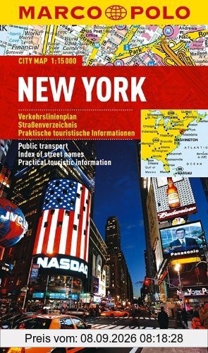 MARCO POLO Cityplan New York 1:15.000
