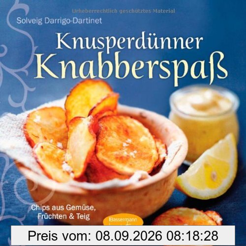 Knusperdünner Knabberspaß: Chips aus Gemüse, Früchten und Teig