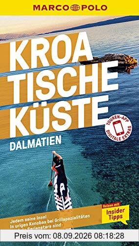 MARCO POLO Reiseführer Kroatische Küste Dalmatien: Reisen mit Insider-Tipps. Inkl. kostenloser Touren-App