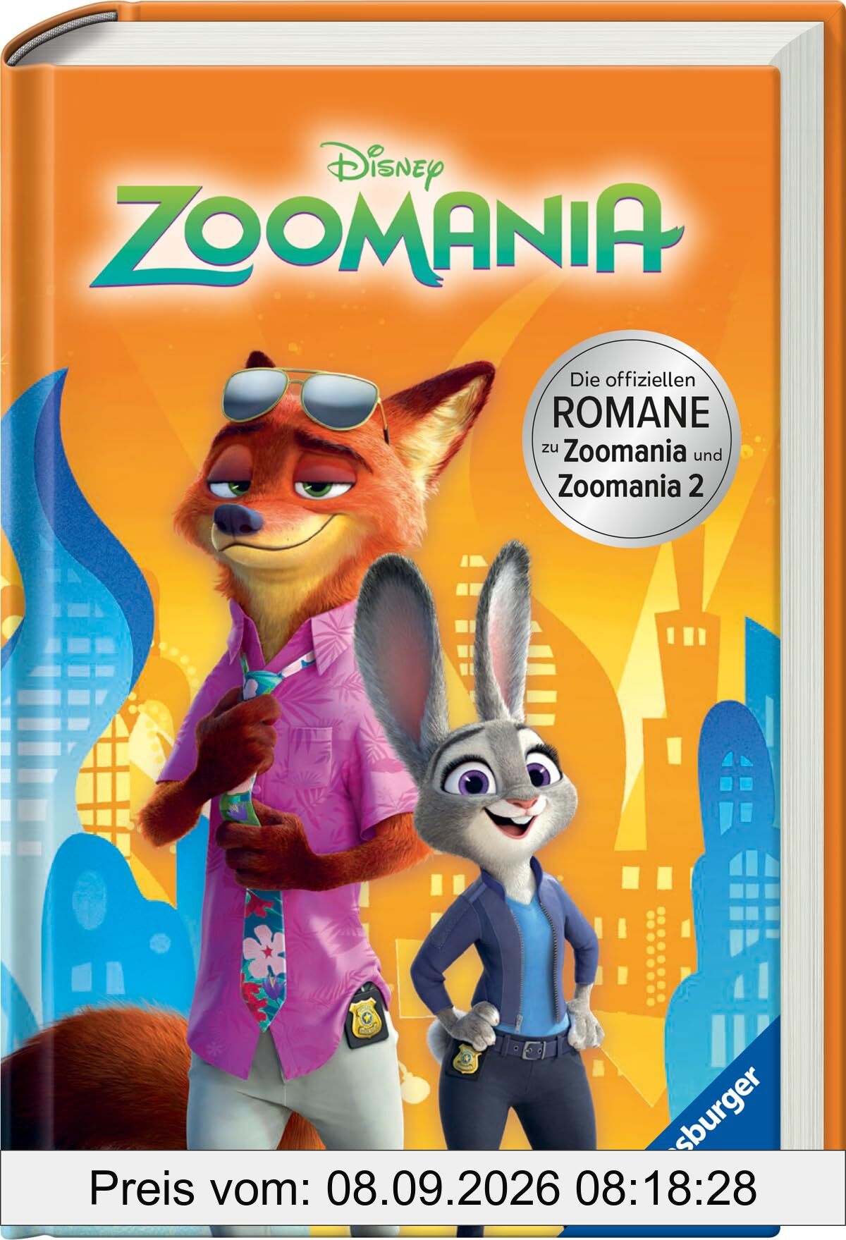 Disney: Zoomania 2 - Der offizielle Roman zum Film - Doppelband inklusive Disney Zoomania Teil 1 - zum Selbstlesen ab 10 Jahren