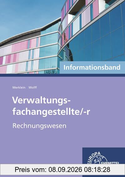 Verwaltungsfachangestellte/-r - Rechnungswesen: Informationsband