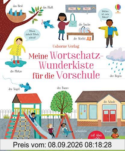 Meine Wortschatz-Wunderkiste für die Vorschule: mit über 400 Wörtern