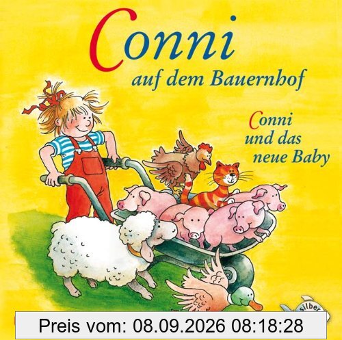 Conni auf dem Bauernhof / Conni und das neue Baby, 1 Audio-CD