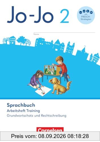 Jo-Jo Sprachbuch - Allgemeine Ausgabe 2024 - 2. Schuljahr: Arbeitsheft Training: Grundwortschatz und Rechtschreibung