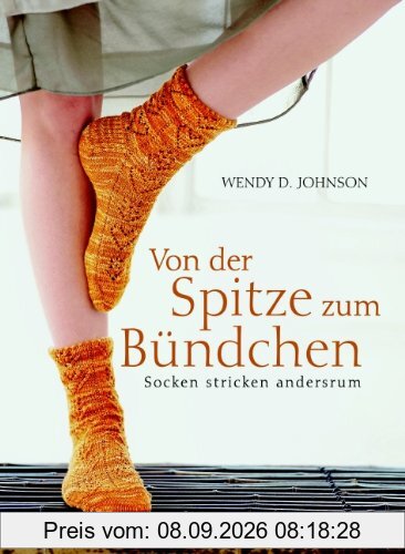 Von der Spitze zum Bündchen: Socken stricken andersrum