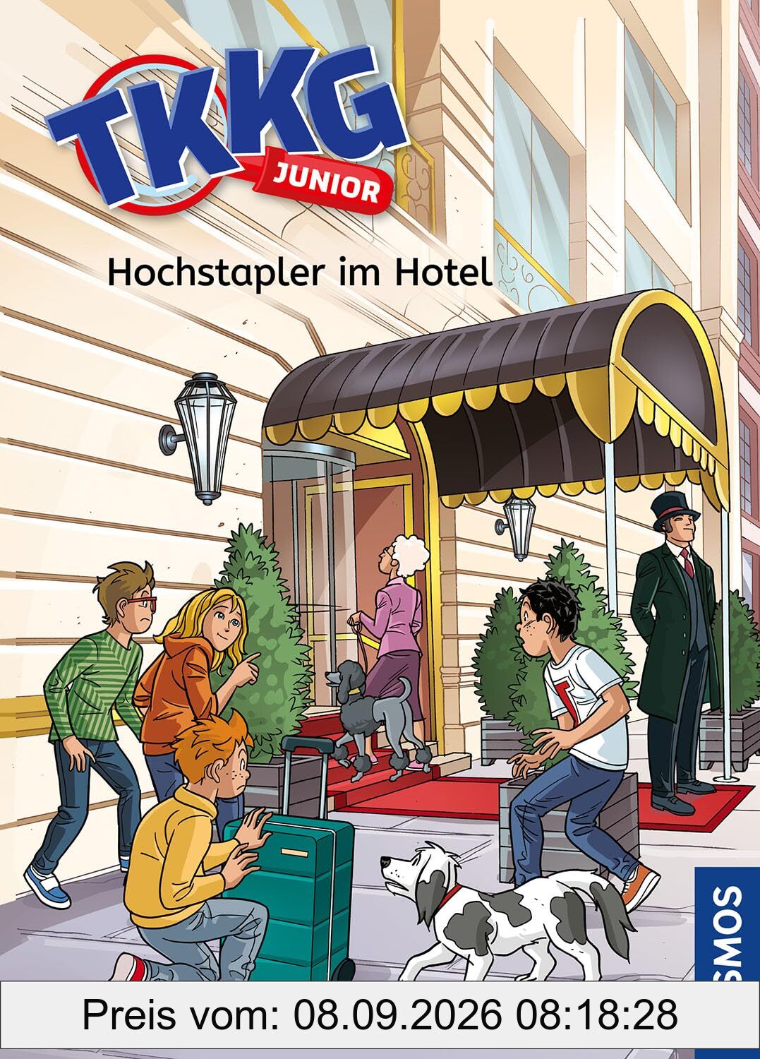 TKKG Junior, 1, Hochstapler im Hotel: Sicher lesen können - Kinderbuch ab 7 Jahren - spannender Kinderkrimi mit TKKG