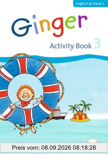 Ginger - Allgemeine Ausgabe - Neubearbeitung: 3. Schuljahr - Activity Book mit CD, Wörterkiste und Minibildkarten