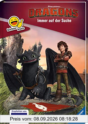 Dreamworks Dragons: Immer auf der Suche (Erstleser- leichter Lesen)