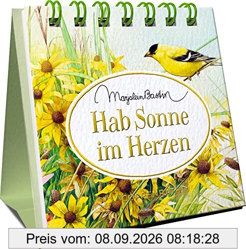 Hab Sonne im Herzen (Mini-Spiralaufsteller)