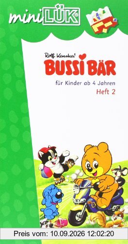 miniLÜK: Bussi Bär 2: für Kinder ab 4 Jahren: Spielreihen für Kinder ab 4 Jahren: HEFT 2