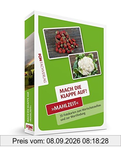 Mach die Klappe auf - Mahlzeit: Bildkarten zur Sprachförderung