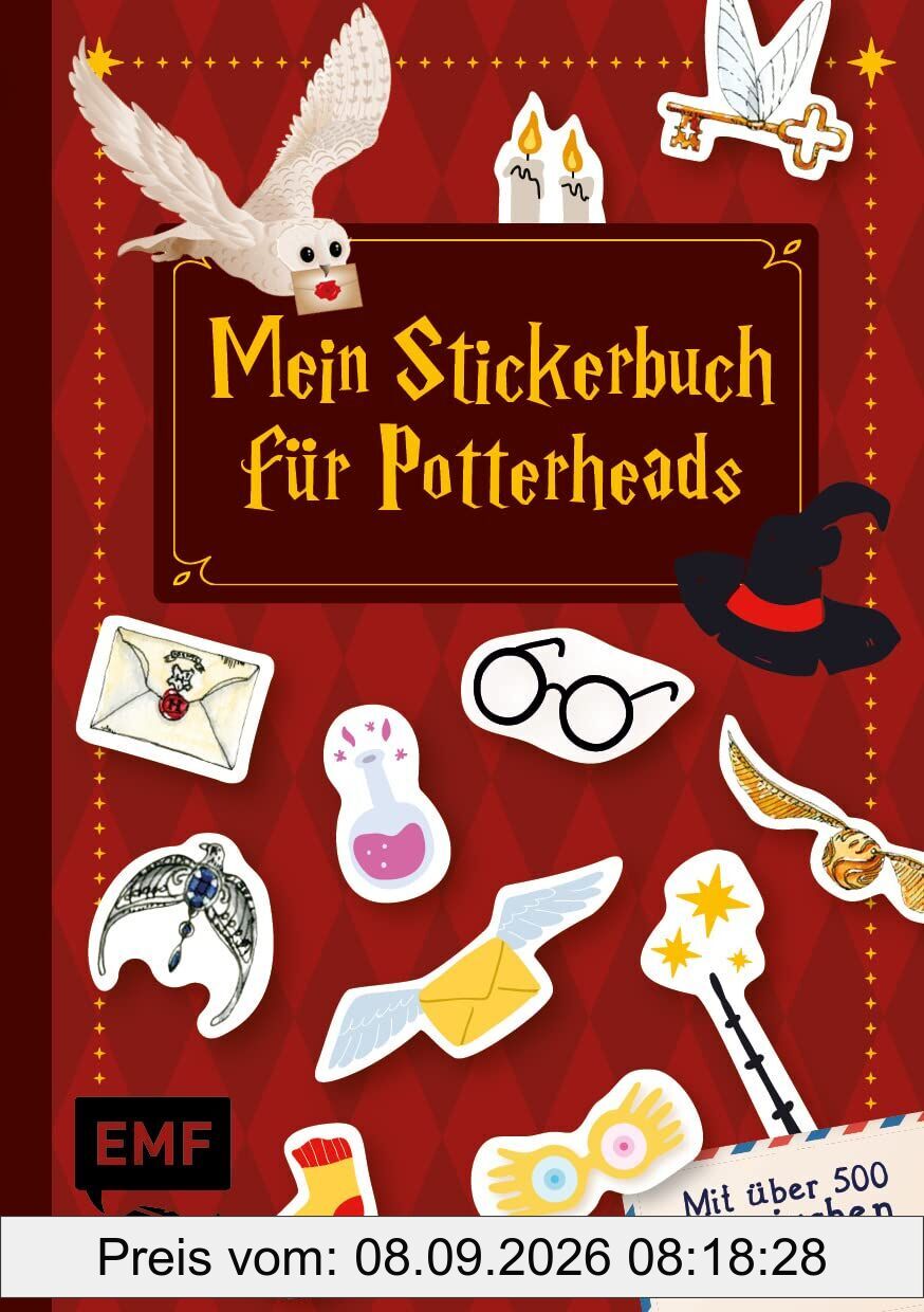 Mein Stickerbuch für Potterheads! Mit über 500 magischen Motiv-Aufklebern