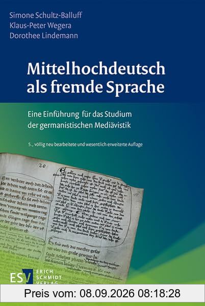 Mittelhochdeutsch als fremde Sprache: Eine Einführung für das Studium der germanistischen Mediävistik