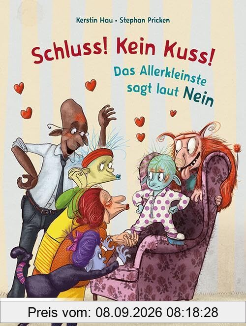 Schluss! Kein Kuss! Das Allerkleinste sagt laut Nein