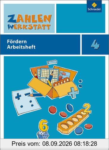 Zahlenwerkstatt: Fördern: Arbeitsheft 4 (Zahlenwerktstatt, Band 12)