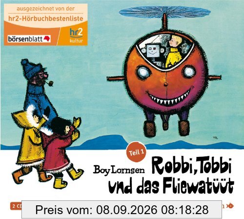 Robbi, Tobbi und das Fliewatuut, Teil 1. Von Tutermoor zum geringelten Leuchtturm (2 CDs)