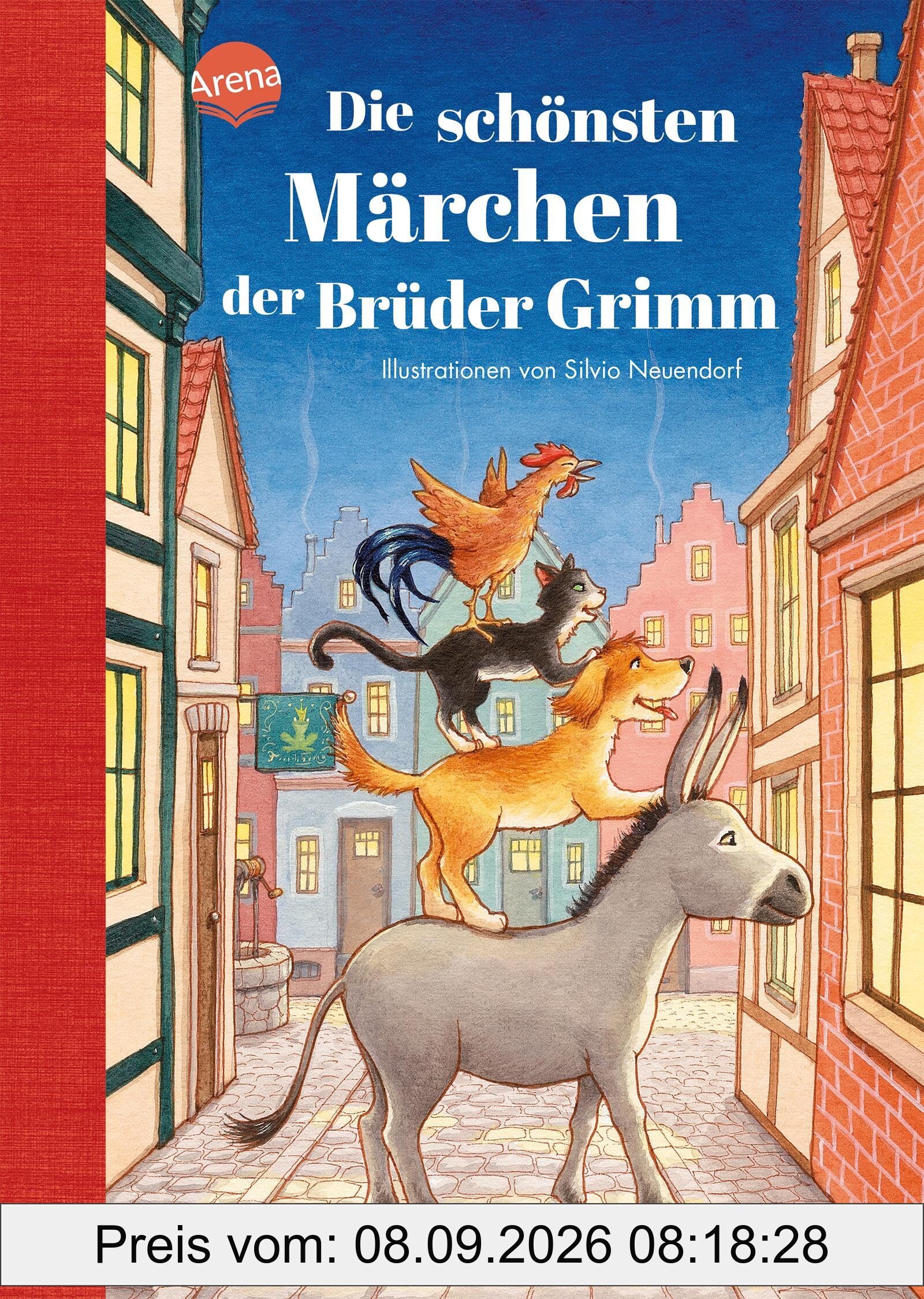 Die schönsten Märchen der Brüder Grimm: Märchenbuch ab 4 Jahren
