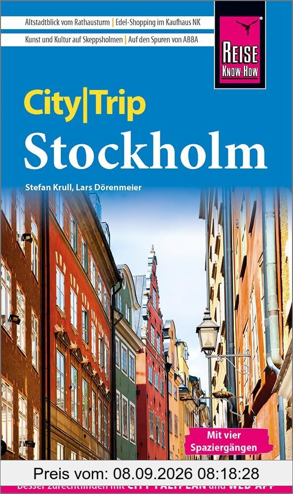 Reise Know-How CityTrip Stockholm