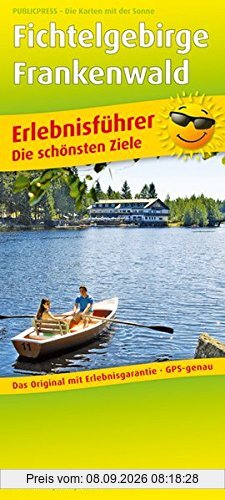 Erlebnisführer Fichtelgebirge und Frankenwald: 1:120000. Freizeitkarte mit Informationen zu Freizeiteinrichtungen auf der Kartenrückseite, GPS-genau