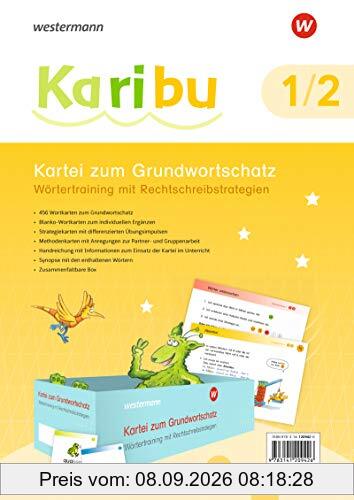Karibu - Ausgabe 2016: Kartei zum Grundwortschatz 1 / 2