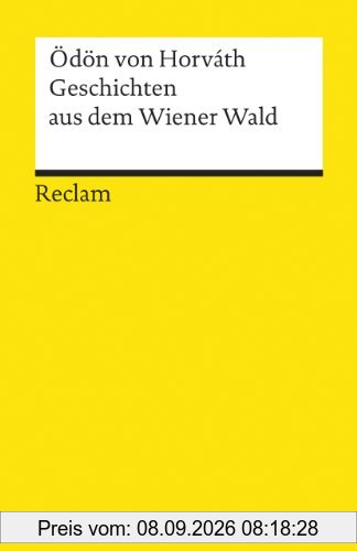 Geschichten aus dem Wiener Wald: Volksstück