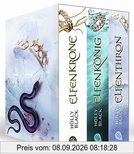 Die Elfenkrone-Saga: Drei Bände im Taschenbuch-Schuber: Elfenkrone, Elfenkönig, Elfenthron: Die grandiose Fantasy-Trilogie von TikTok-Sensationsautorin Holly Black.