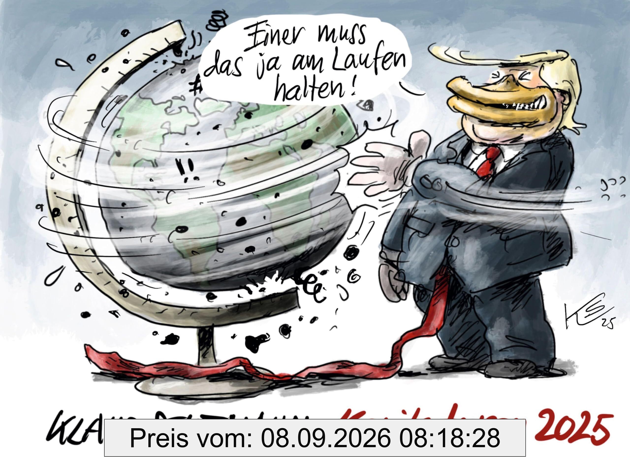 Stuttmann Karikaturen 2025: Die besten Karikaturen des Jahres 2025 von Klaus Stuttmann - Jahresrückblick (Cartoon-Jahresbände: Das beste von Klaus Stuttmann und Heiko Sakurai)