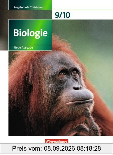Biologie - Ausgabe Volk und Wissen - Regelschule Thüringen - Neue Ausgabe: 9./10. Schuljahr - Schülerbuch