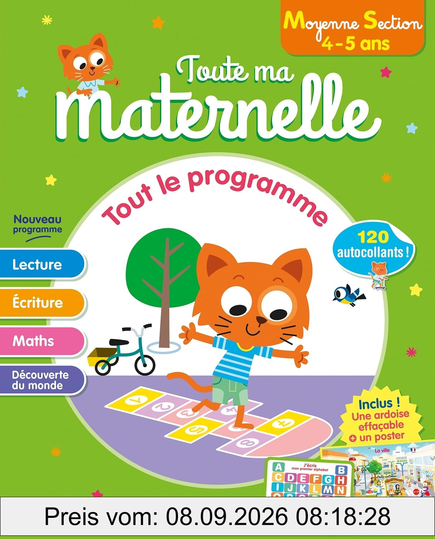 Toute ma maternelle, moyenne section, 4-5 ans : tout le programme