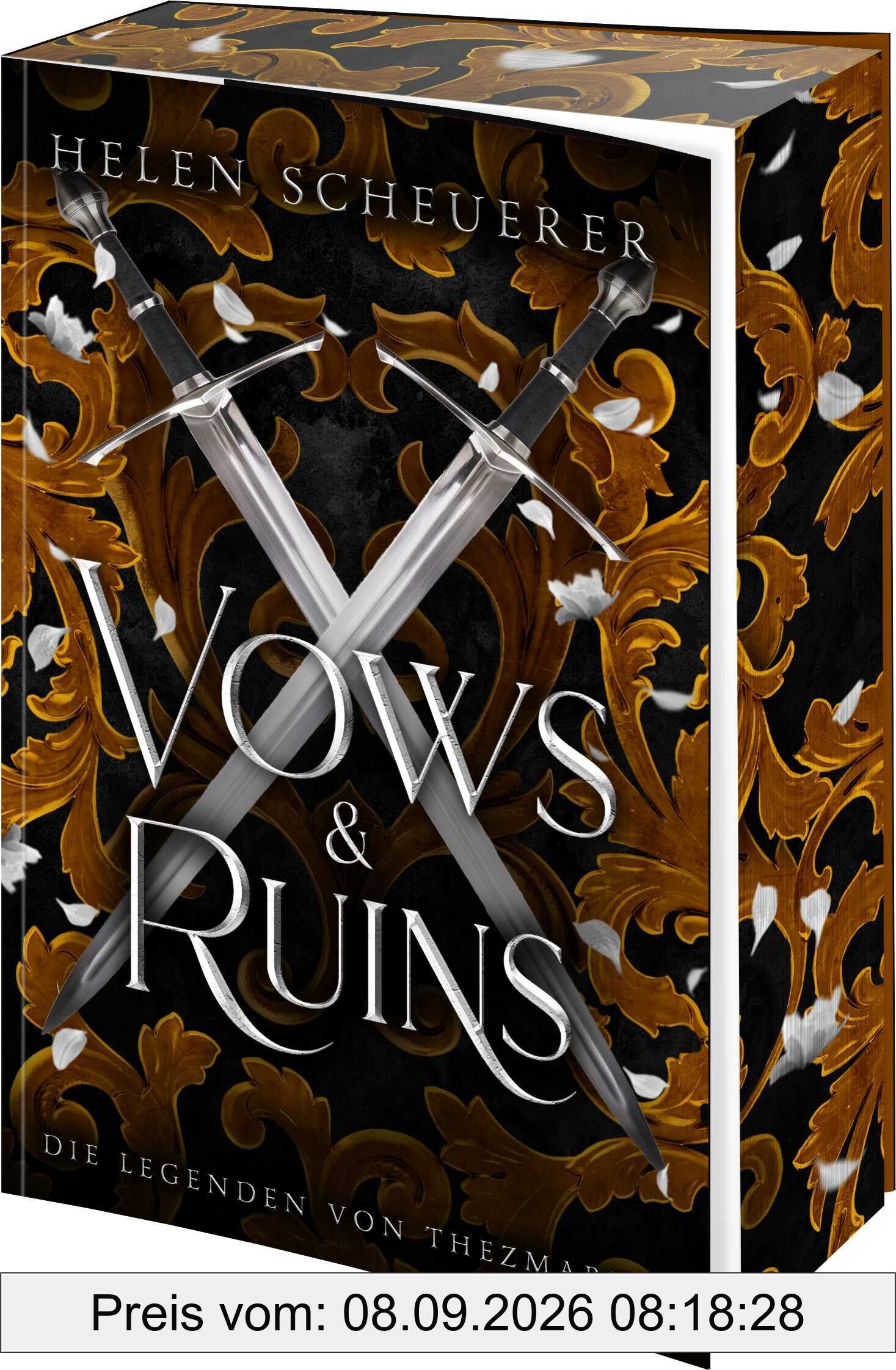 Vows and Ruins: Die Legenden von Thezmarr 2 | Band 2 der actionreichen New-Adult-Romantasy-Reihe | Limitierter Farbschnitt in der Erstauflage