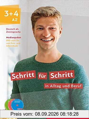 Schritt für Schritt in Alltag und Beruf 3+4: Deutsch als Zweitsprache / Medienpaket