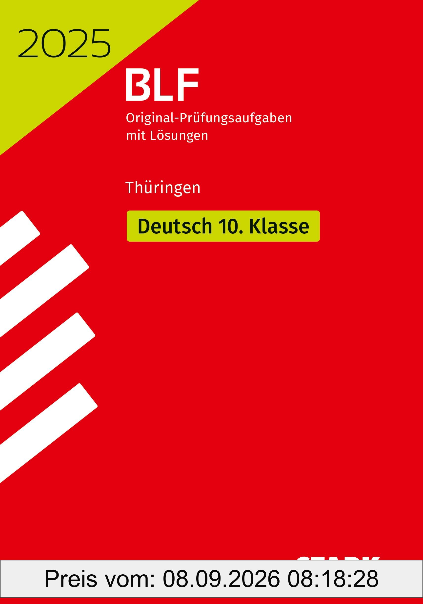 STARK BLF 2025 - Deutsch 10. Klasse - Thüringen
