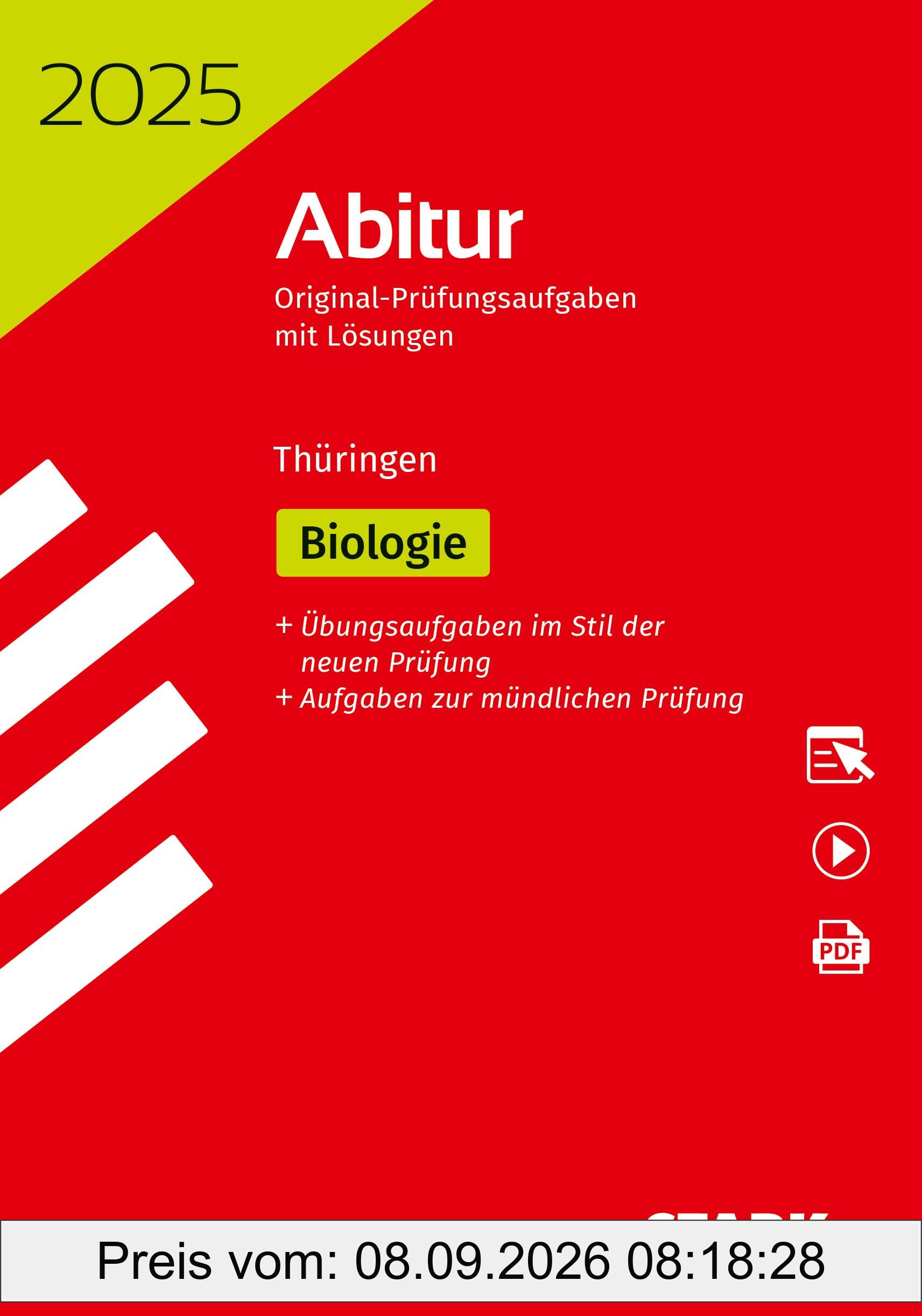 STARK Abiturprüfung Thüringen 2025 - Biologie