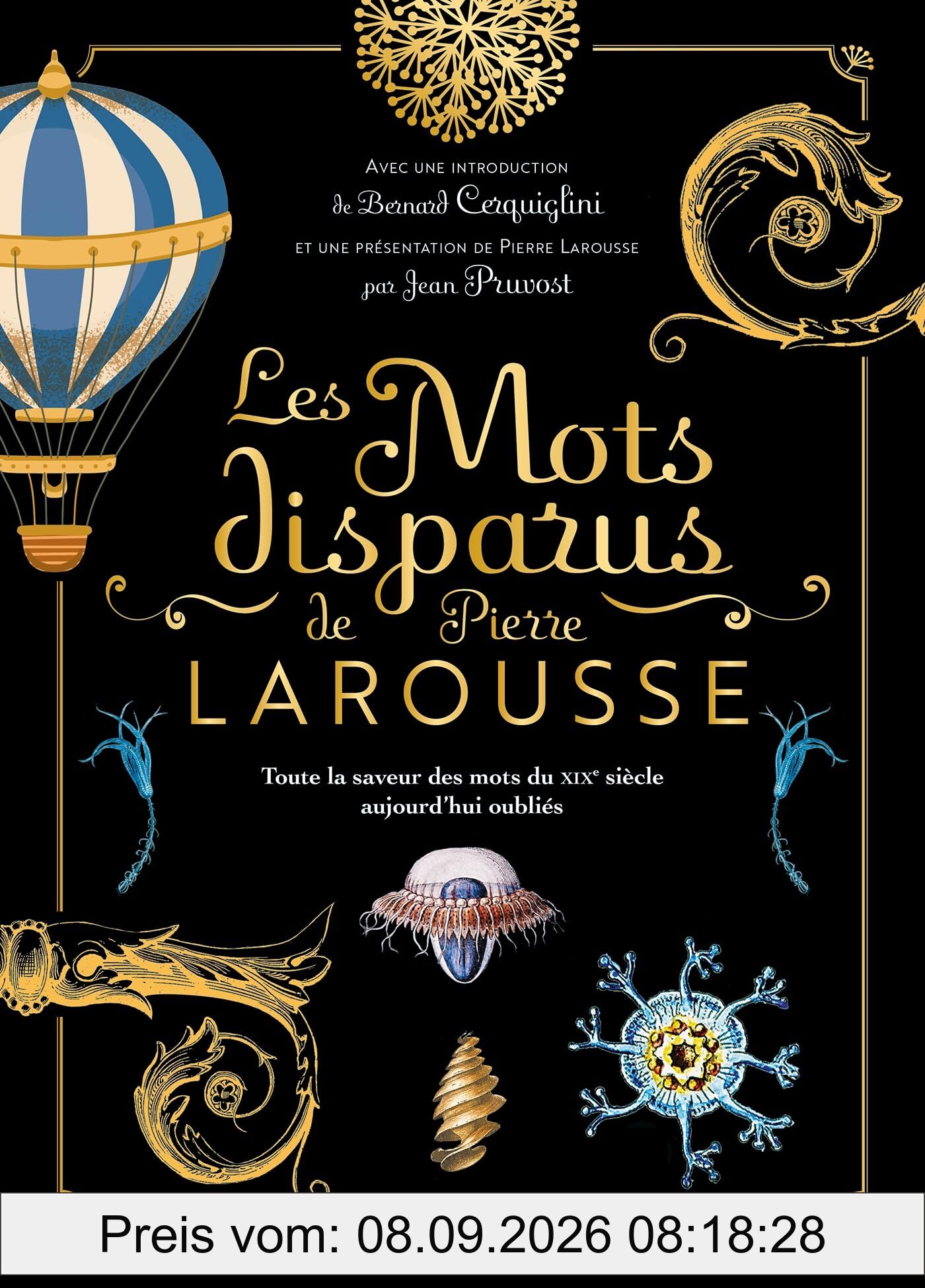 Les mots disparus de Pierre Larousse : toute la saveur des mots du XIXe siècle aujourd'hui oubliés