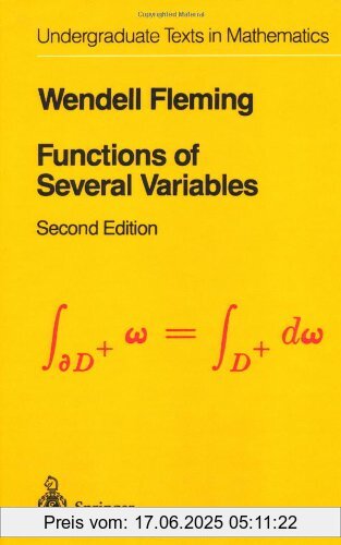 Binding : Gebundene Ausgabe, Edition : 2nd ed. 1977. Corr. 3rd printing 1987, Label : Springer, Publisher : Springer, NumberOfItems : 1, medium : Gebundene Ausgabe, numberOfPages : 411, publicationDate : 1987-06-30, authors : Fleming, Wendell H., languages : english, ISBN : 0387902066