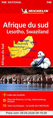 South Africa National Map 748 (Michelin National Maps)