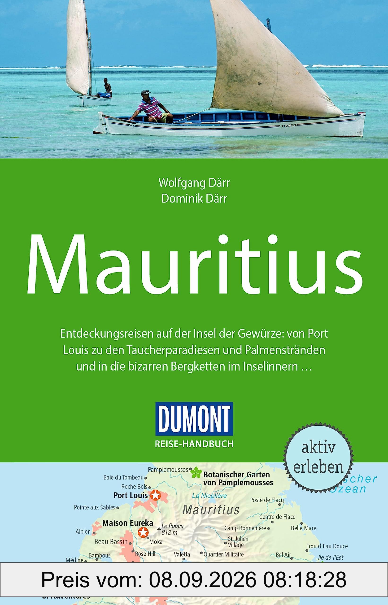DUMONT Reise-Handbuch Reiseführer Mauritius: mit Extra-Reisekarte
