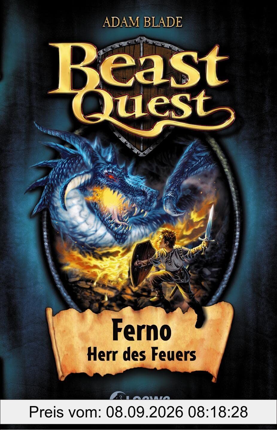 Beast Quest 01. Ferno, Herr des Feuers