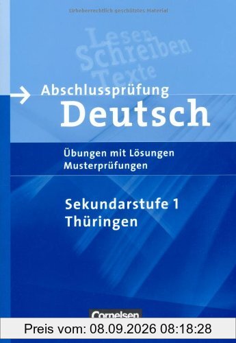 10. Schuljahr - Arbeitsheft mit Lösungen und Musterprüfungen