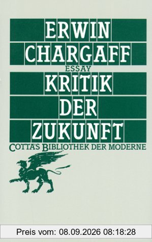 Kritik der Zukunft. Essay