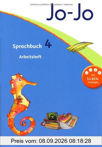Jo-Jo Sprachbuch - Aktuelle allgemeine Ausgabe: 4. Schuljahr - Arbeitsheft: Mit Lernstandsseiten