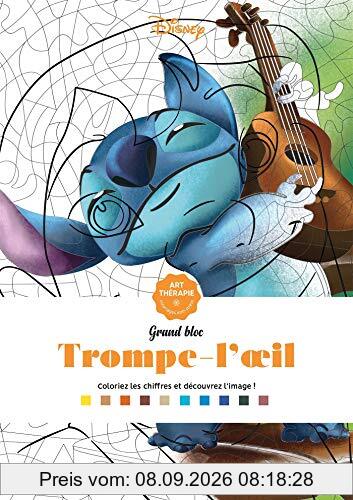 Trompe-l'oeil. 50 coloriages : coloriez les chiffres et découvrez l'image !