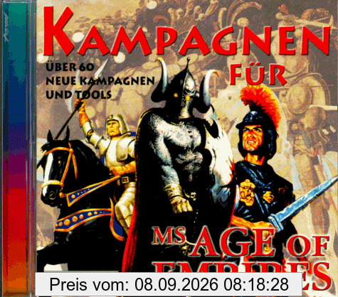Kampagnen für Age of Empires. CD- ROM. Über 60 neue Kampagnen und Tools
