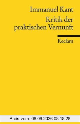 Kritik der praktischen Vernunft