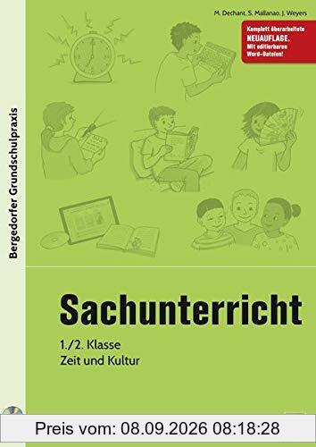 Sachunterricht - 1./2. Klasse, Zeit und Kultur (Bergedorfer® Grundschulpraxis)