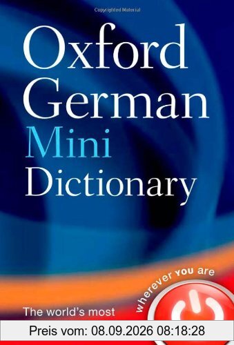 Oxford German Minidictionary: 100.000 entries and translations