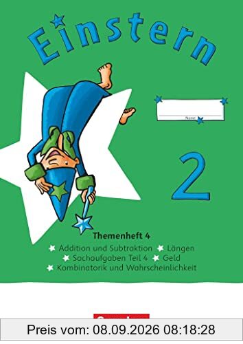 Einstern - Mathematik - Ausgabe 2021 - Band 2: Themenheft 4 - Verbrauchsmaterial