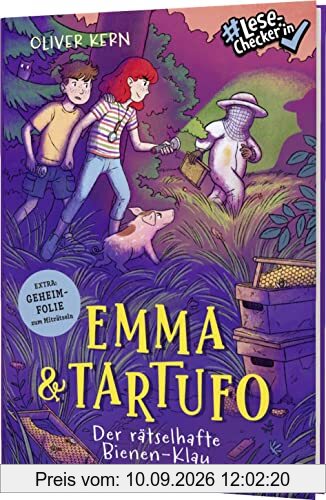 Emma & Tartufo 2: Der rätselhafte Bienen-Klau: Rätselkrimi mit magischer Lupe! - #LeseChecker*in (2)