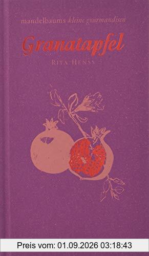 Granatapfel: mandelbaums kleine gourmandisen
